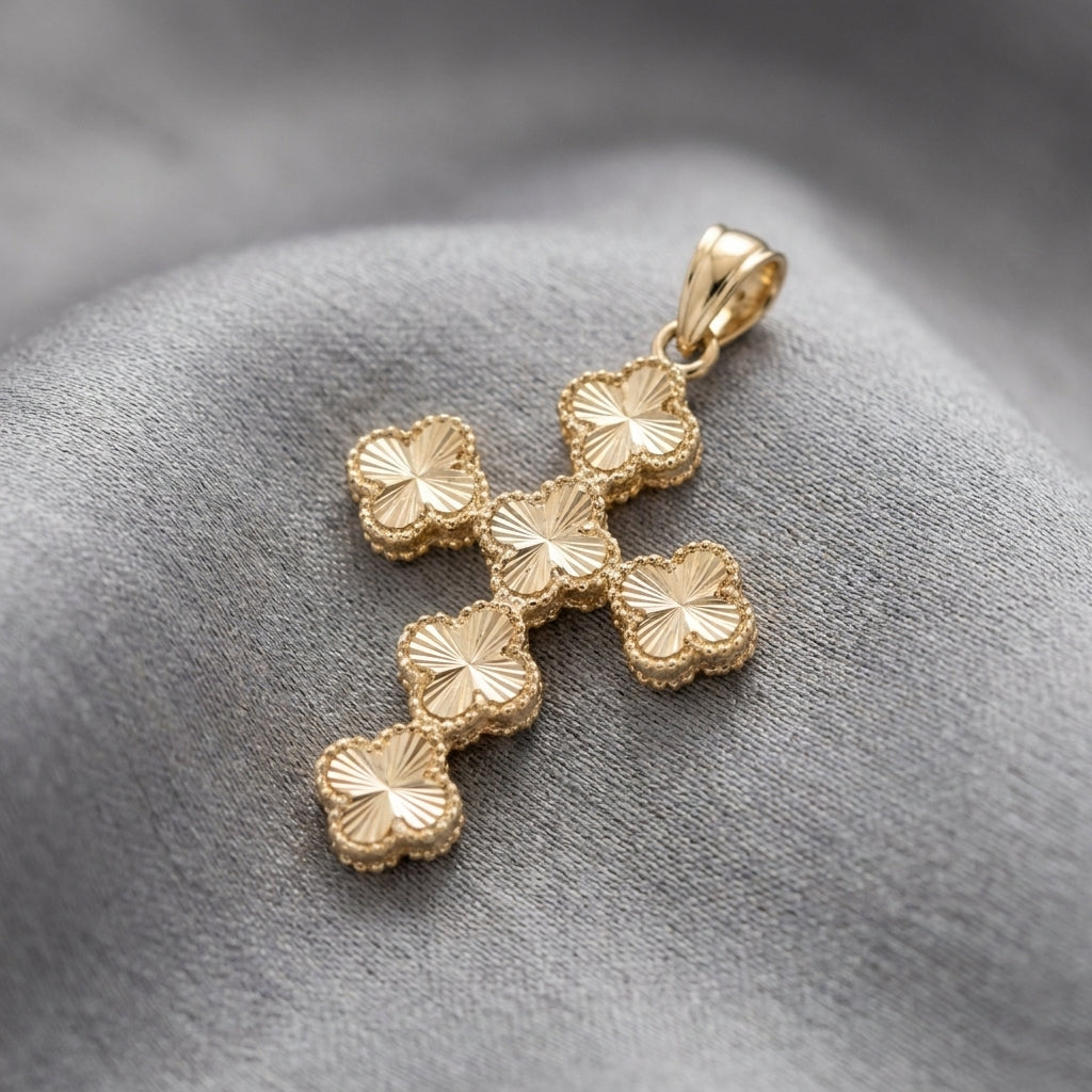 18K Solid Gold Pendants & Medallions | Gold Rose