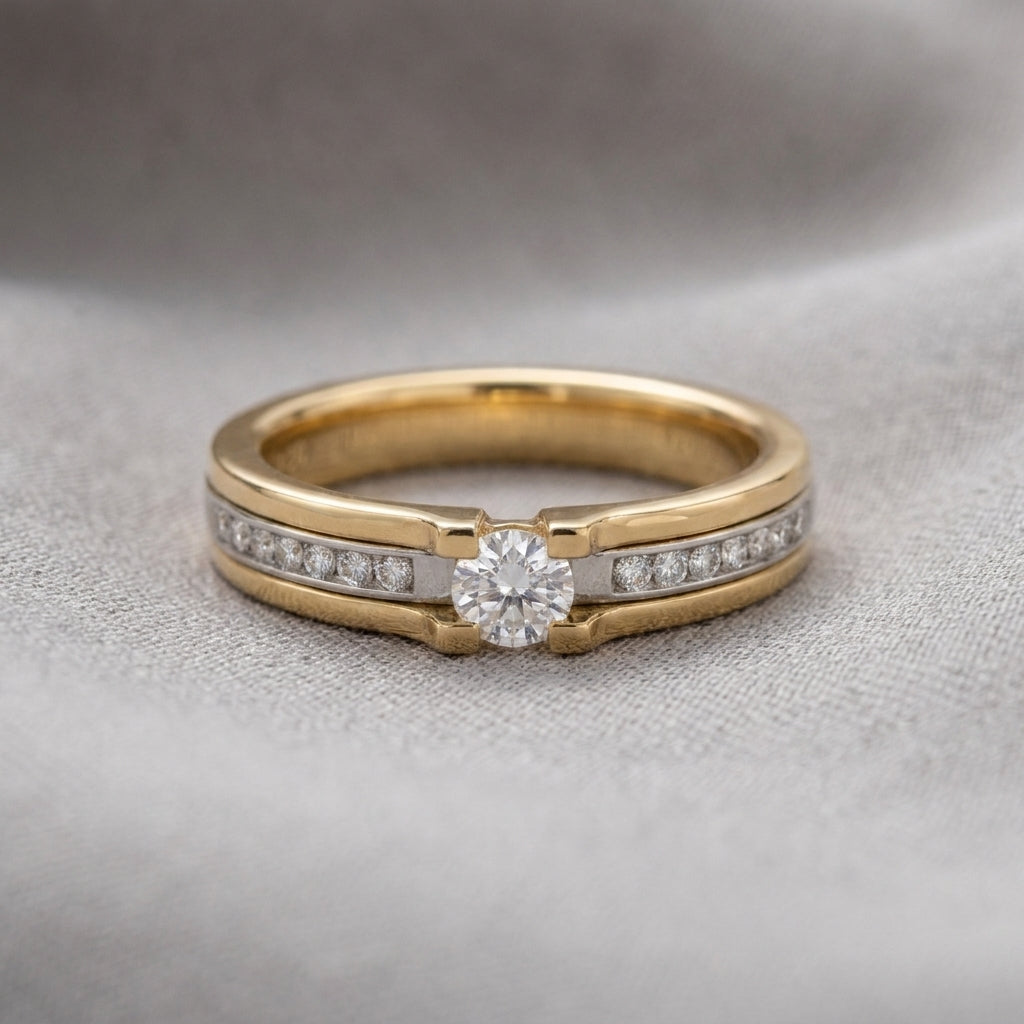18K Solid Gold Rings & Bands | Gold Rose